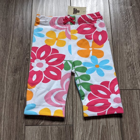 [KIDS 2/$20] NWT Baby Girl (6-12M) - GAP Floral Leggings - Picture 1 of 5